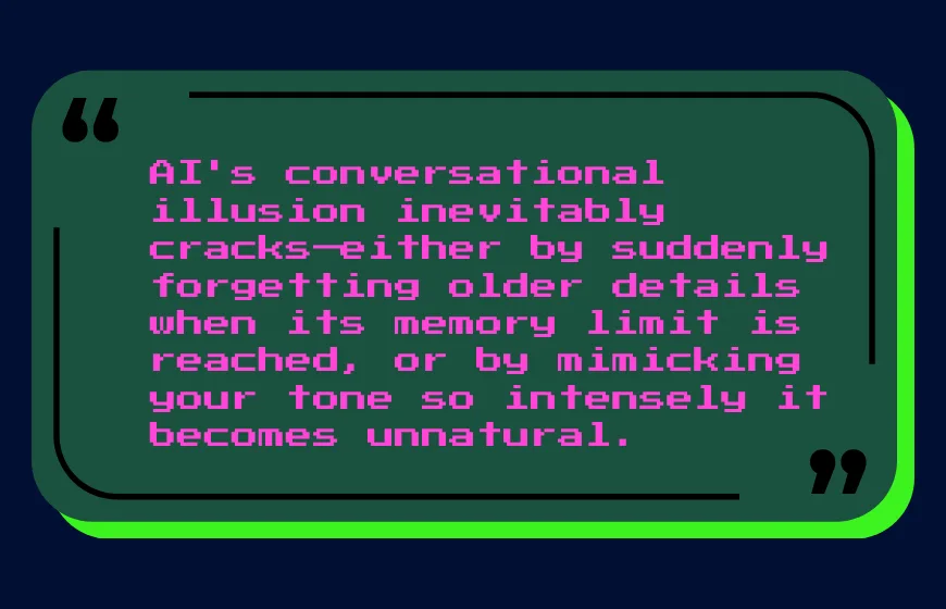 The Limitations of AI Imitation